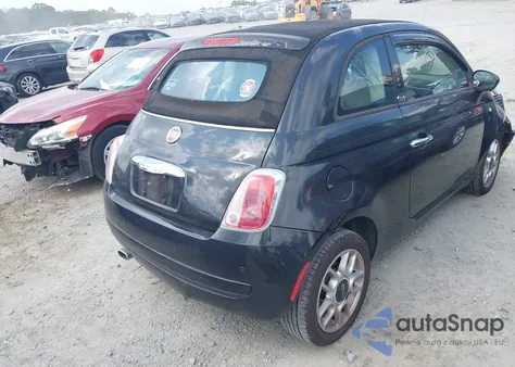 2012 Fiat 500C Pop из США, поврежденный, VIN 3C3CFFDRXCT365773